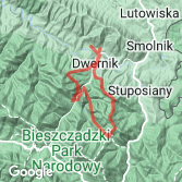 Mapa Magura Stuposiańska